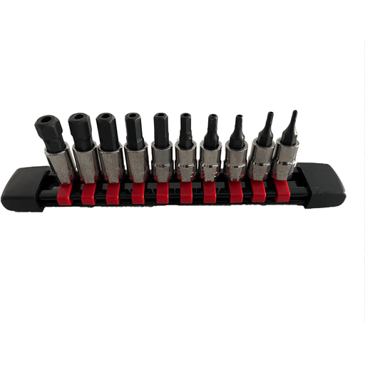 Dark Slate Gray Blue Point 1/4 Drive Tamper Hex Sockets Sockets