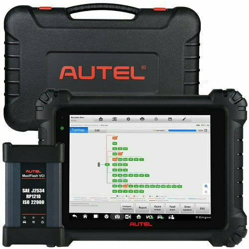 Light Gray AUTEL Maxicom Ultra Lite Professional Diagnostic Scan Tool Diagnostic Scan Tool