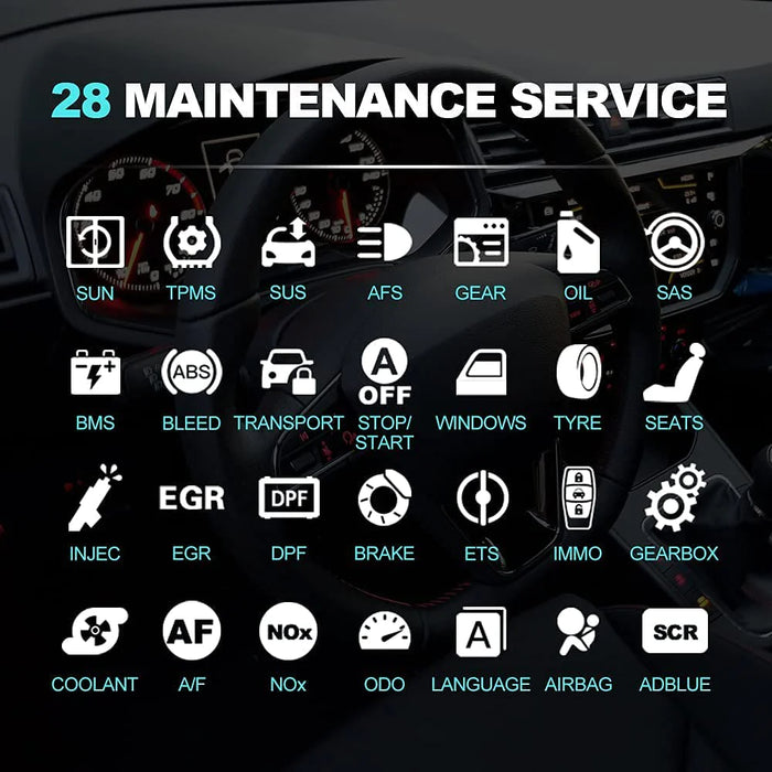 Black THINKCAR T Wand 900 TPMS Diagnostic Tool ( 5 Free Sensors ) Diagnostic Scan Tool