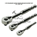 Light Slate Gray Blue Point 3 pc Standard Handle Quick-Release Ratchet Set Ratchet