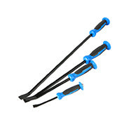Dark Slate Gray DTNZ 4pc Prybar Set with Hammer Cap Pry Bars