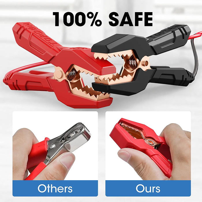 Dark Slate Gray Topdon Car Battery Tester 24V 12V Load Tester, 100-2000CCA Vehicle Battery Testers