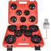 Dark Slate Gray DTNZ 15 Piece Oil Filter Removal Cup Set Oil Filter Tools