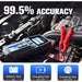 Black Topdon Car Battery Tester 24V 12V Load Tester, 100-2000CCA Vehicle Battery Testers