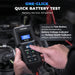 Black TOPDON BT20 12V Battery Tester, Cranking, Charging Test With App