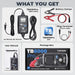 Dark Slate Gray TOPDON TB6000Pro 6Amp 6V/12V, 2 in 1 Battery Charger & Battery Tester Vehicle Battery Chargers