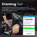 Black Topdon Car Battery Tester 24V 12V Load Tester, 100-2000CCA Vehicle Battery Testers