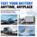Light Gray Topdon Car Battery Tester 24V 12V Load Tester, 100-2000CCA Vehicle Battery Testers