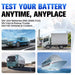 Light Gray TOPDON Car Battery Tester 24V 12V Load Tester, 100-2000CCA