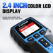 Lavender Topdon Car Battery Tester 24V 12V Load Tester, 100-2000CCA Vehicle Battery Testers