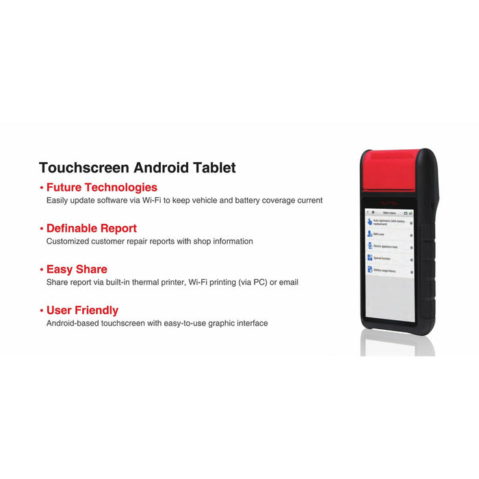 autel maxibas bt608e battery tester, electrical system analyser