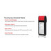 Light Gray AUTEL MaxiBAS BT608E Battery Tester, Electrical System Analyser Battery Tester
