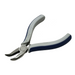 Dark Slate Gray Blue Point Tools Miniature Curved Long Nose Pliers