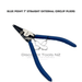 Dark Slate Gray Blue Point 7" External Straight Circlip Pliers BCES7 Pliers