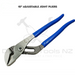 Light Gray Blue Point 10” Adjustable Joint Pliers BDGAWP100 Pliers