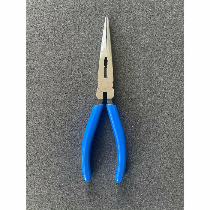 Dim Gray Blue Point 8 inch Long Nose Pliers BDG98CP Pliers