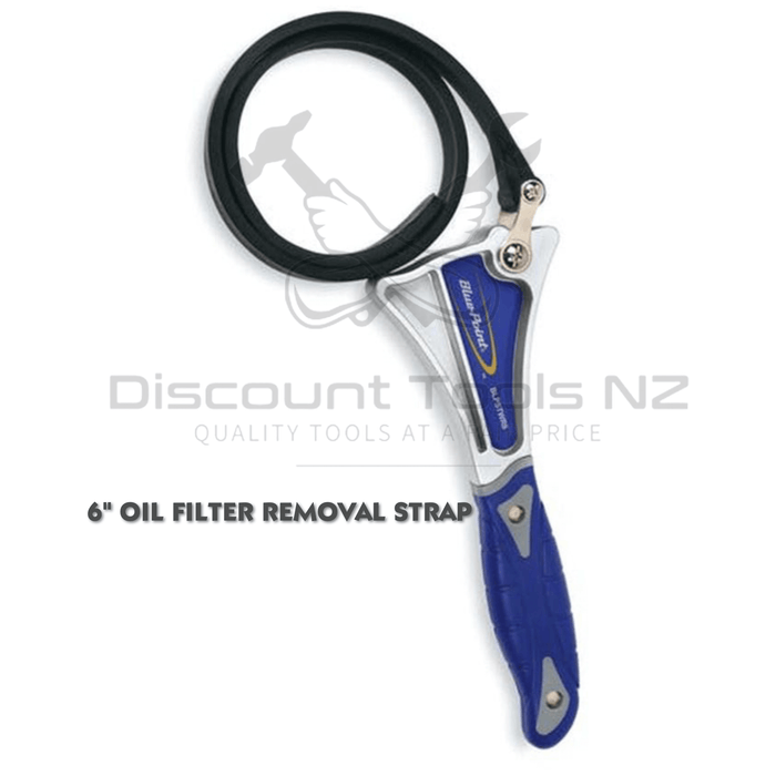 blue point 4" - 6" oil filter removal strap tool 6 inch