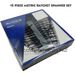 Dim Gray Blue Point 12 Piece Metric Ratchet Spanner Set BOERM712 Blue Point