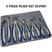 Dim Gray Blue Point 5 Piece Plier Set BLP501 Pliers