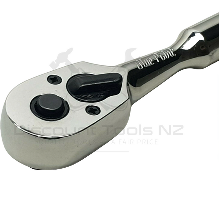 Dark Gray Blue Point 3 pc Standard Handle Quick-Release Ratchet Set Ratchet