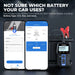 Dark Slate Gray TOPDON BT100W 12V Car Battery Tester Wireless Battery Load Tester Cranking Test Vehicle Battery Testers