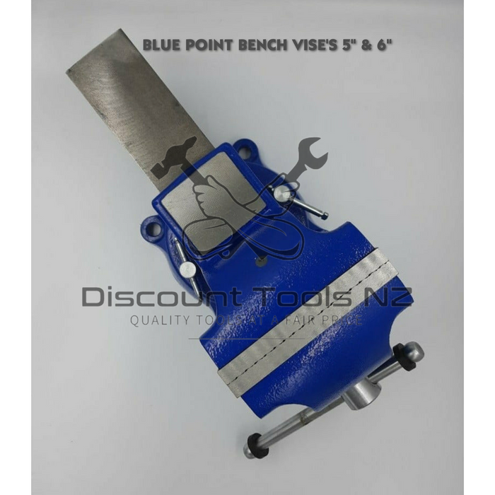 Gray Blue Point Bench Vise's 5" & 6" Bench Vise