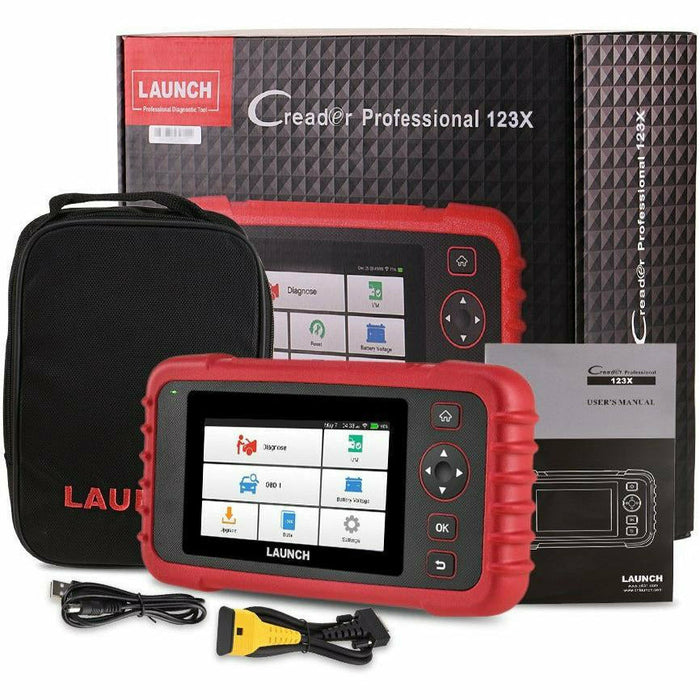 Rosy Brown LAUNCH Diagnostic Diagnostic Scanner CRP129X Scan Tool Diagnostic Scanner
