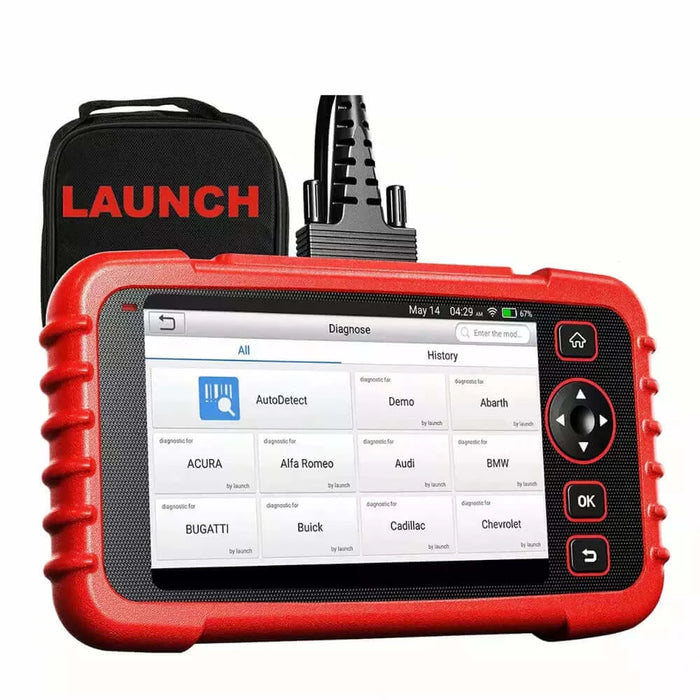 White Smoke LAUNCH Diagnostic Diagnostic Scanner CRP129X Scan Tool Diagnostic Scanner