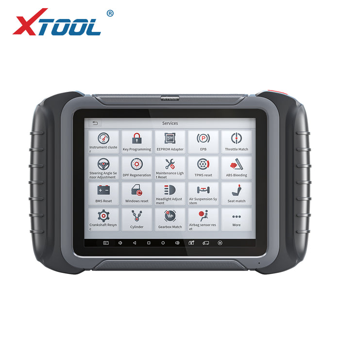 Dark Slate Gray XTOOL D8 BT Diagnostic Scanner, Bidirectional,Key Programmer, Odometer Vehicle Diagnostic Scanners