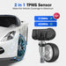 Dark Slate Gray LAUNCH 2 in 1 Universal TPMS Replacement Sensor 315 MHz & 433 MHz TPMS Sensor