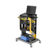 Dark Slate Gray AUTOOL 3 Shelf Diagnostic Scanner Tool Cart, Tool Trolley Diagnostic cart