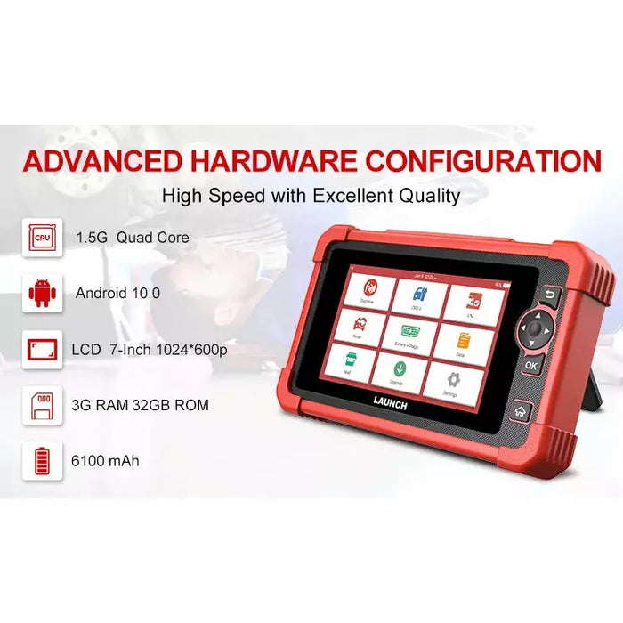 White Smoke LAUNCH X431 CRP919X Diagnostic Scan Tool, Bi-Directional Vehicle Diagnostic Scanners