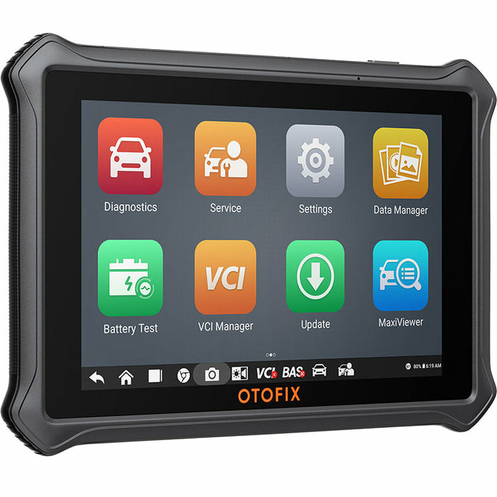 Dark Slate Gray OTOFIX D1 Professional Diagnostic Scan Tool Bi-Directional Vehicle Diagnostic Scanners