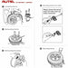 Dark Slate Gray AUTEL Universal MX Sensor 2 in 1 315MHz 433MHz TPMS Sensor TPMS Sensor