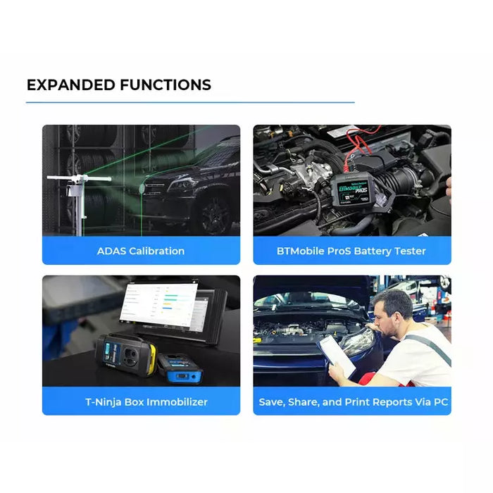 Dark Slate Gray TOPDON Phoenix Smart 12v/24v Cars & Truck Advanced Intelligent Diagnostic Scan Tool Vehicle Diagnostic Scanners