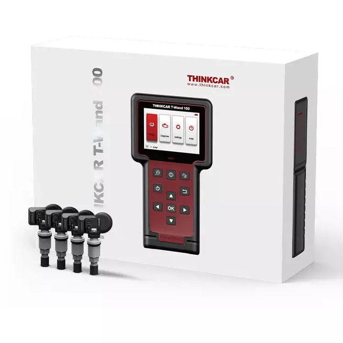 THINKCAR TPMS Programmer T-Wand 100 with 4 TPMS sensors