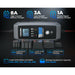 Black TOPDON TB8000 Intelligent Pulse AGM, Wet, Gel, 12 Volt 6V-12V, 8A-3A Battery Charger
