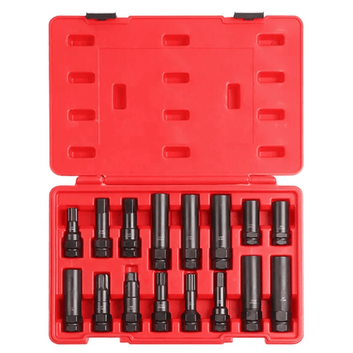 Tomato DTNZ 16-Piece Locking Wheel Nut Master Key Set Wheel Lock Removal Kit LOCK NUT REMOVER
