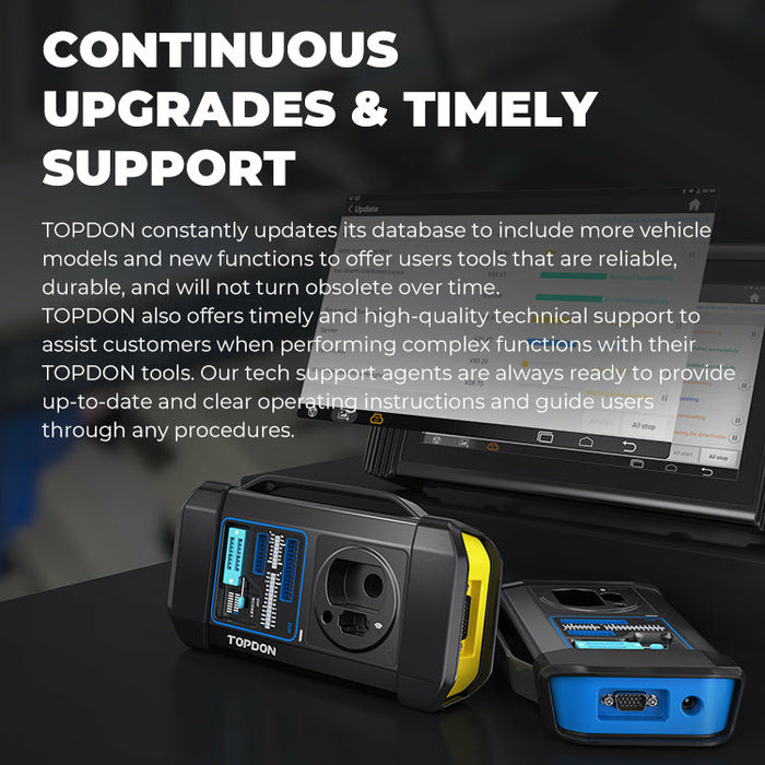 Dark Slate Gray TOPDON T Ninja Box Advanced Immobilizer & Key Programmer Vehicle Diagnostic Scanners