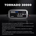 Black TOPDON Tornado 3000 6V-24V, Smart Battery Charger & Power Supply For ECU Programming Vehicle Battery Chargers