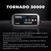 Black TOPDON Tornado 3000 6V-24V, Smart Battery Charger & Power Supply For ECU Programming