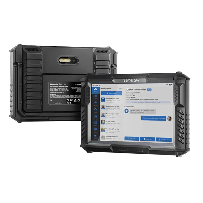 Dark Slate Gray TOPDON Phoenix Remote Diagnostic Scan Tool Featuring Remote Diagnosis Vehicle Diagnostic Scanners