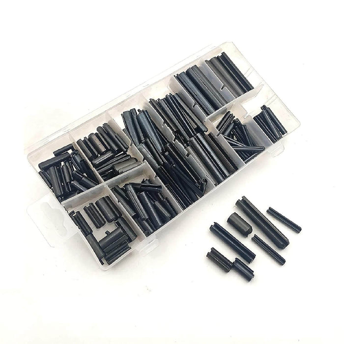 315pcs mixed steel tension roll pin assortment set + storage case