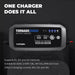 Dark Slate Gray TOPDON Tornado 3000 6V-24V, Smart Battery Charger & Power Supply For ECU Programming Vehicle Battery Chargers