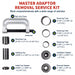 Dark Slate Gray DTNZ 4 in1 Ball Joint Service Auto Tool Kit 2WD & 4WD Car Repair Remover Installer ball joint installer