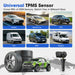 Dark Slate Gray LAUNCH 2 in 1 Universal TPMS Replacement Sensor 315 MHz & 433 MHz TPMS Sensor