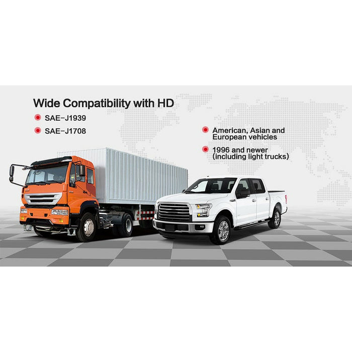 autel maxilink ml529hd trucks obd2 scanner heavy light truck code reader