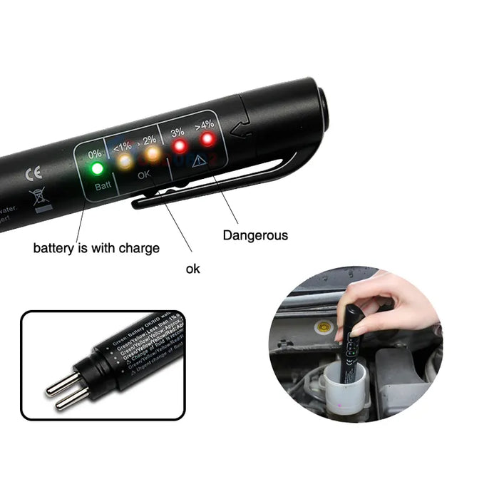 Black DTNZ Automotive Brake Fluid Tester Pen