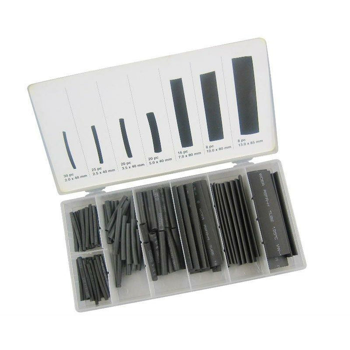 heat shrink tubing kit 127pc assorted heat shrink tubing