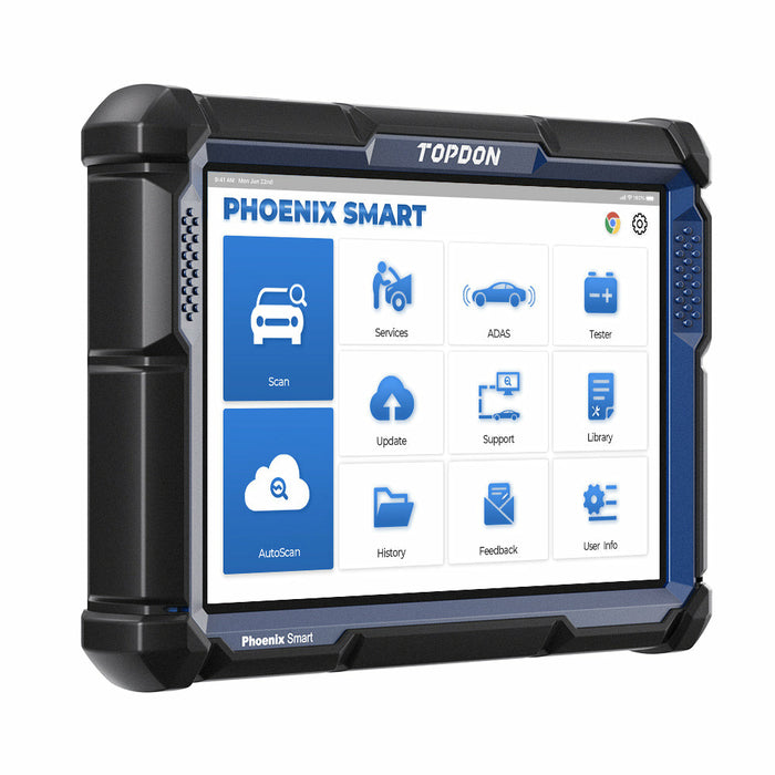 Dark Slate Gray TOPDON Phoenix Smart 12v/24v Cars & Truck Advanced Intelligent Diagnostic Scan Tool Vehicle Diagnostic Scanners